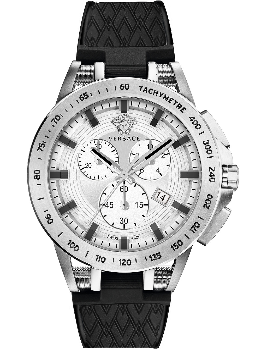 Versace VE3E00121 นาฬิกาผู้ชาย Sport Tech Chrono Quartz Men's Watch