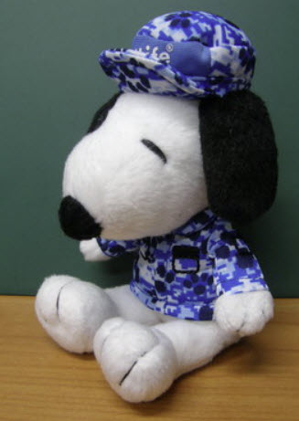 สนูปปี้ (Snoopy) ท่านั่ง แต่งชุด ขนาด 6 นิ้ว