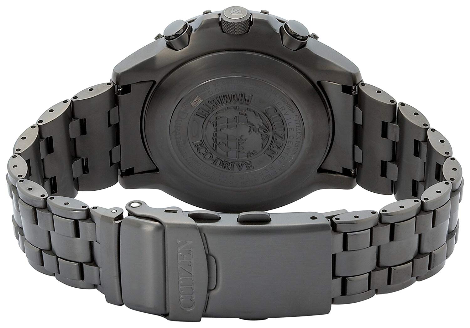 Citizen JY0039-58E นาฬิกาผู้ชาย Promaster Skyhawk Titanium DLC Eco-Drive Radio Power Reserve Men's Watch