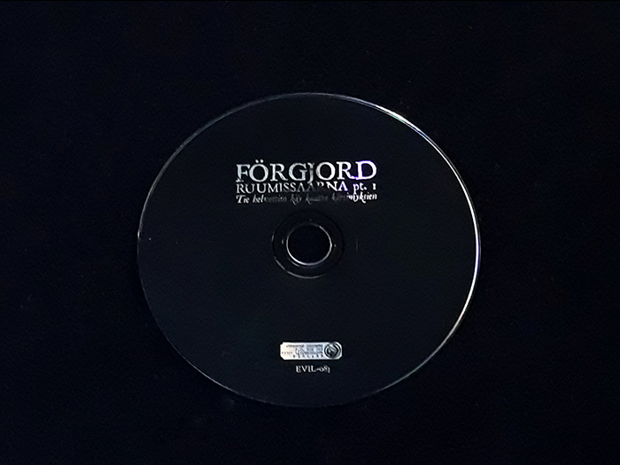 FORGJORD 'Ruumissaarna pt. 1' CD