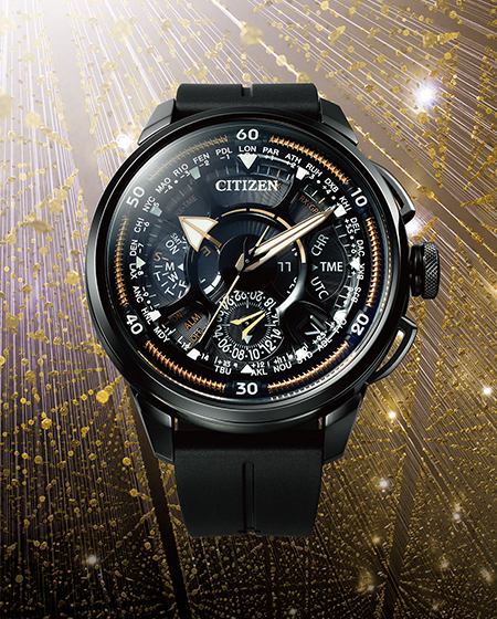 Citizen CC7005-16G นาฬิกาผู้ชาย Citizen 100th Anniversary Satellite Wave GPS Eco-Drive Limited Edition 1,500 Pcs. Men's Watch