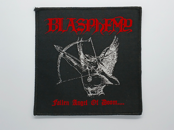 BLASPHEMY 'Fallen Angel Of Doom...' Woven Patch