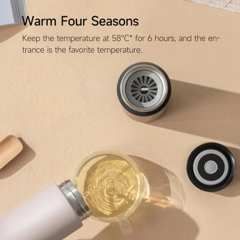 Xiaomi Vacuum Cup (Pocket) 350 ML.- ขวดน้ำสูญญากาศเสี่ยวหมี่ รุ่นพ็อกเก็ต