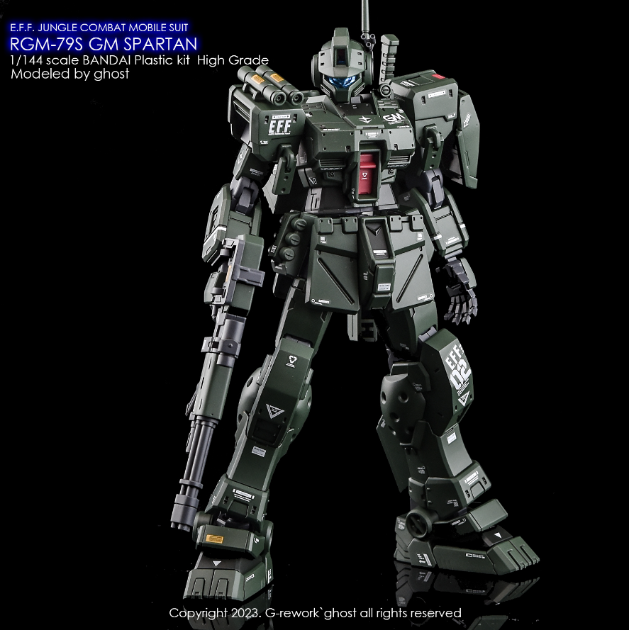 G-REWORK CUSTOM DECAL HG GM_SPARTAN