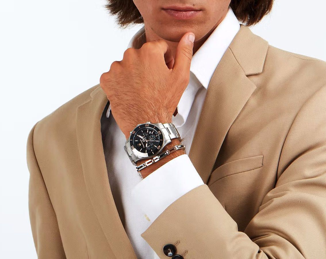 Maserati R8873600001 นาฬิกาผู้ชาย Competizione Chronograph Quartz Men's Watch