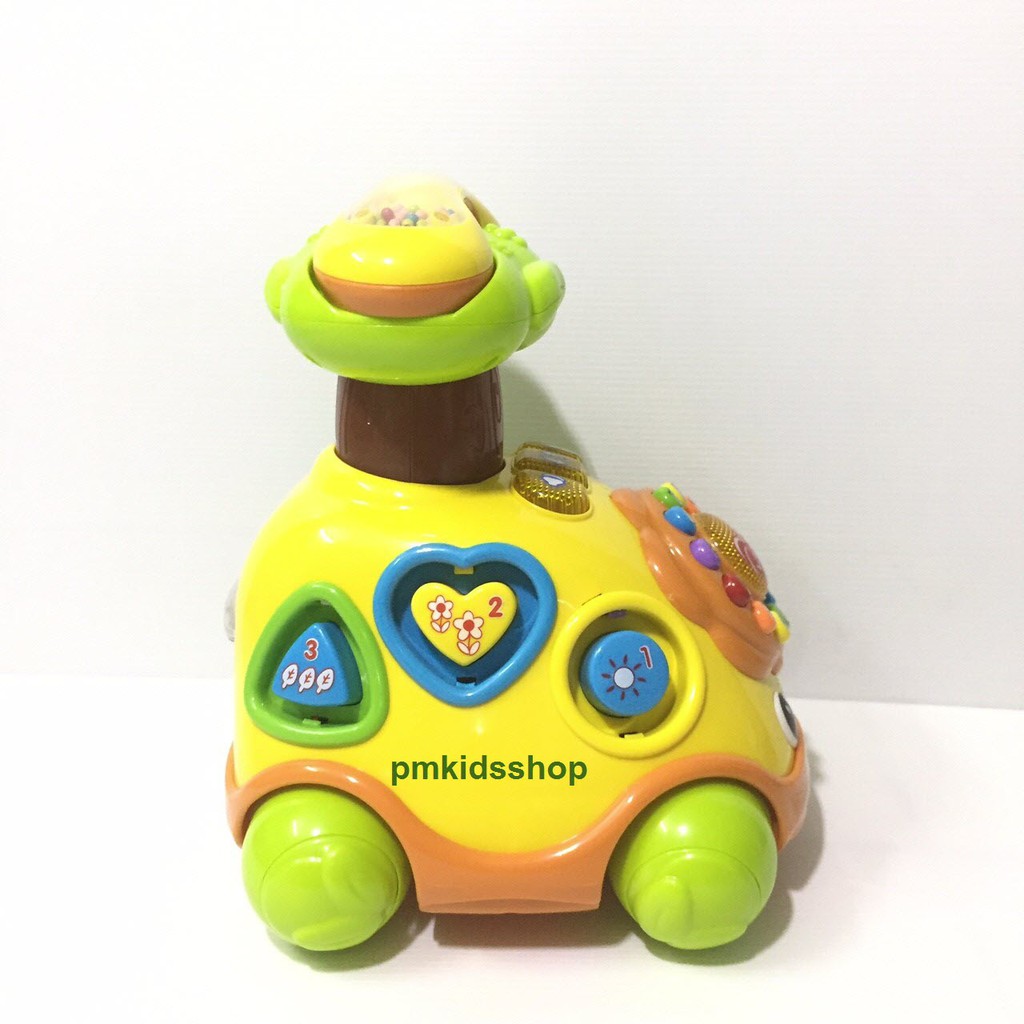 รถโทรศัพท์ภาษาจีน มีไฟ-เสียงเพลง+เสียงสัตว์ต่างๆ