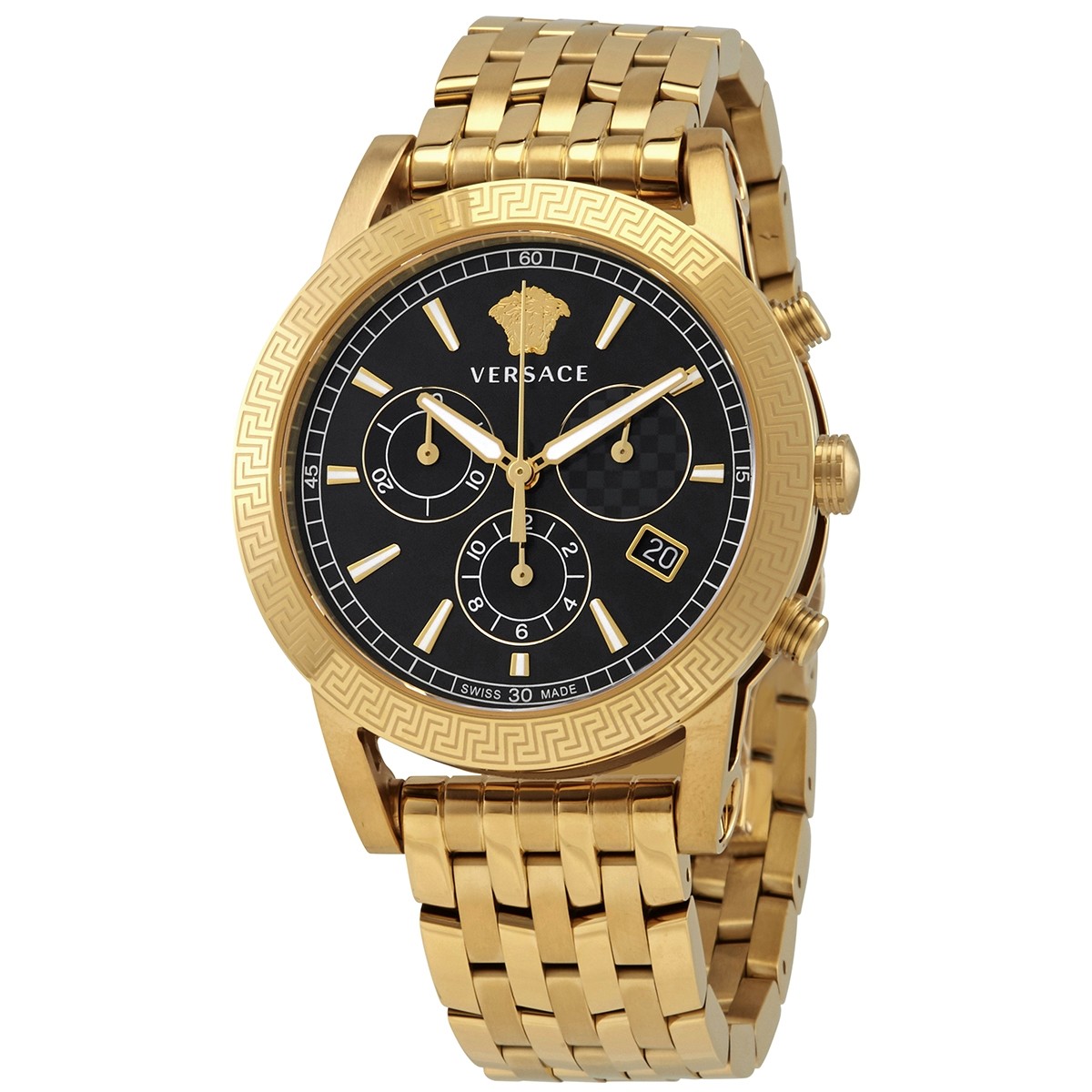 Versace VELT00419 นาฬิกา ชาย-หญิง Sport Tech Chronograph Quartz Swiss Made Unisex Watch