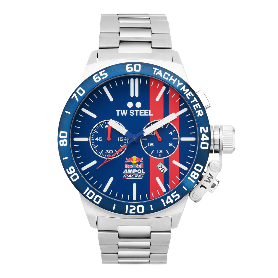 TW Steel CS121 นาฬิกาผู้ชาย Red Bull Ampol Racing Chronograph Quartz Men's Watch