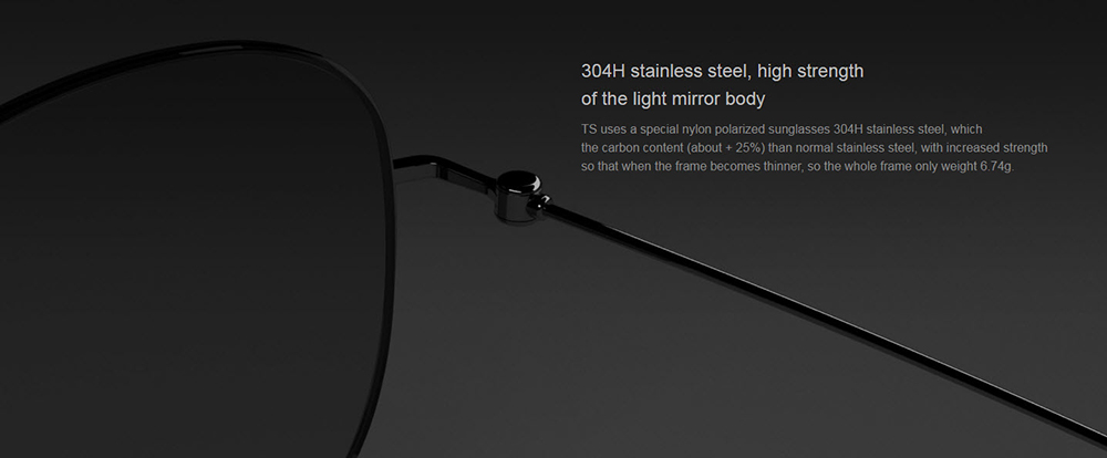 Xiaomi TS Nylon Polarized Sunglasses - แว่นกันแดดเลนส์ไนล่อนโพลาไรซ์