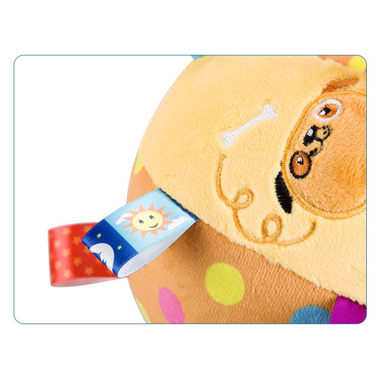 ลูกบอลผ้า ลูกบอลเขย่ามือ มีเสียง ลูกบอลเสริมพัฒนาการ