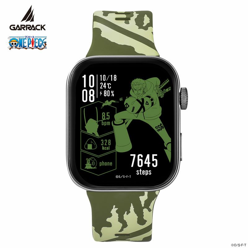 [PRE-ORDER] นาฬิกา วันพีซ สมาร์ทวอชท์ โซโร GARRACK ONE PIECE x Smartwatch Zoro Ver. (HUC-OP-FT3-Z) นำเข้าจากญี่ปุ่น ギャラック ONE PIECE ゾロモデル / HUC-OP-FT3-Z