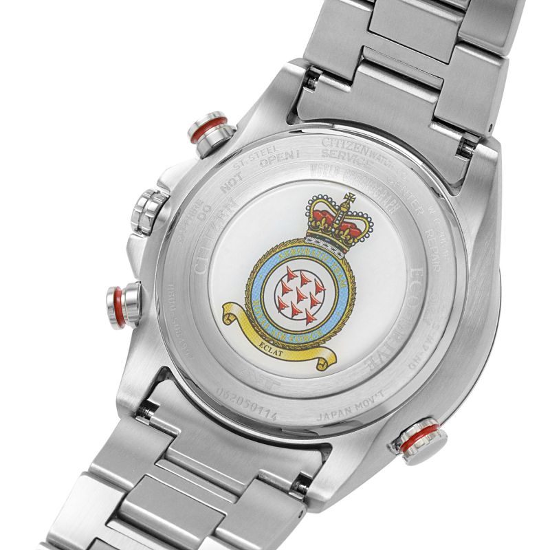 Citizen AT8060-50E นาฬิกาผู้ชาย Citizen Eco-drive รุ่น AT8060-50E, Red Arrows Chronograph A.T Men's Watch