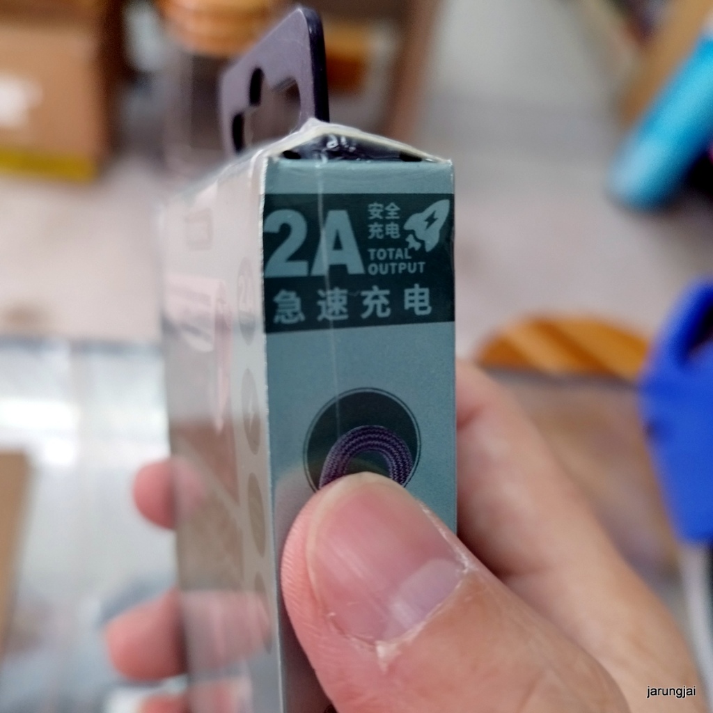 สายชาร์จ usb type c - lightning สายชาร์จเร็ว 2A 18W สาย PD