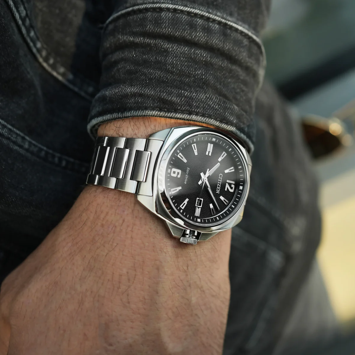 Citizen AW1720-51E นาฬิกาผู้ชาย Eco-Drive Men's Watch