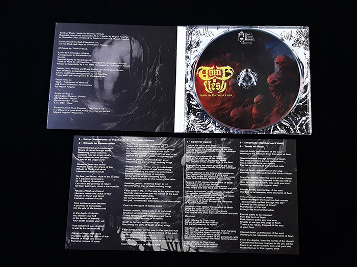 TOMB OF FLESH 'Inside The Horrors Of Flesh' Digi CD