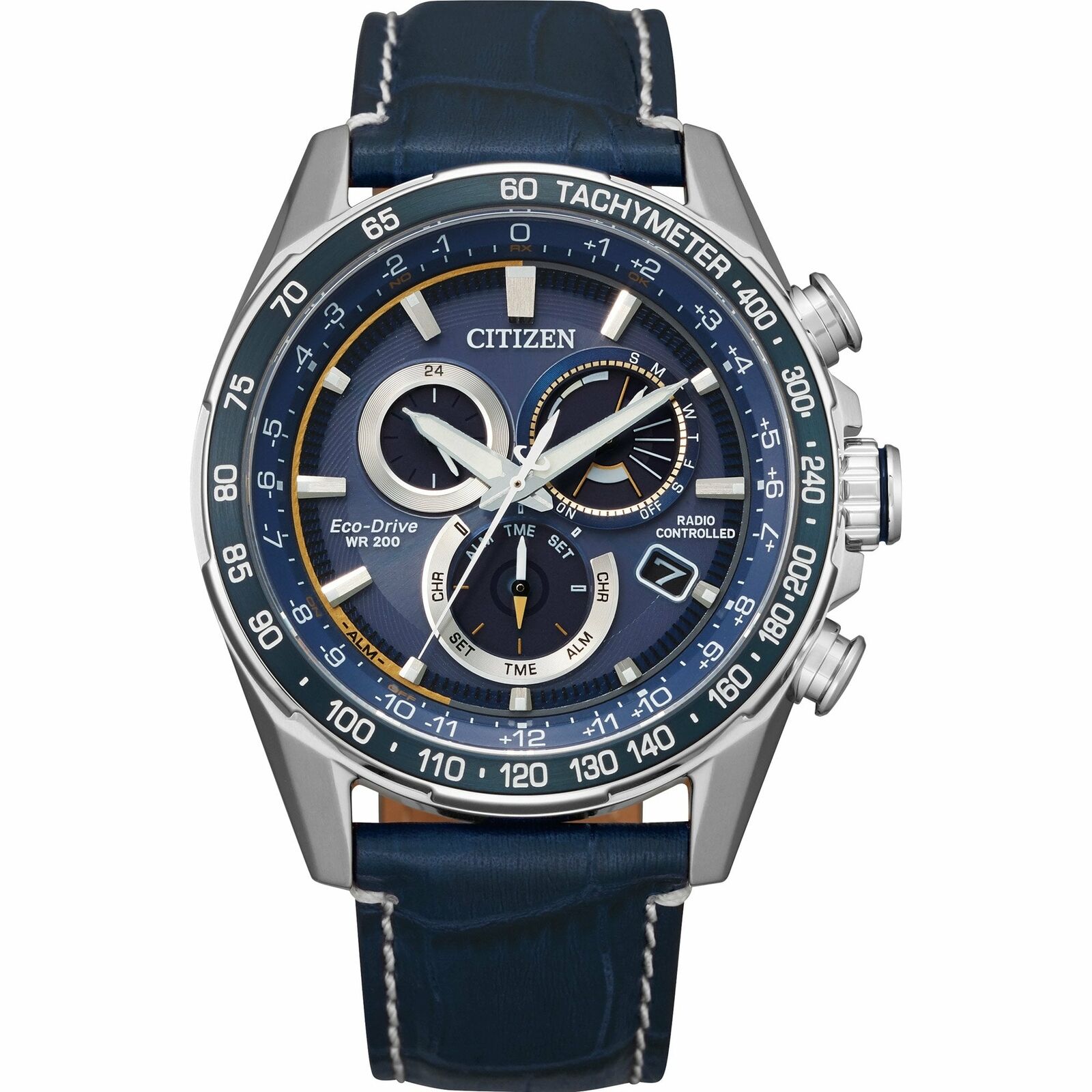 Citizen CB5918-02L นาฬิกาผู้ชาย Eco-Drive PCAT Perpetual Chrono A-T Men's Watch