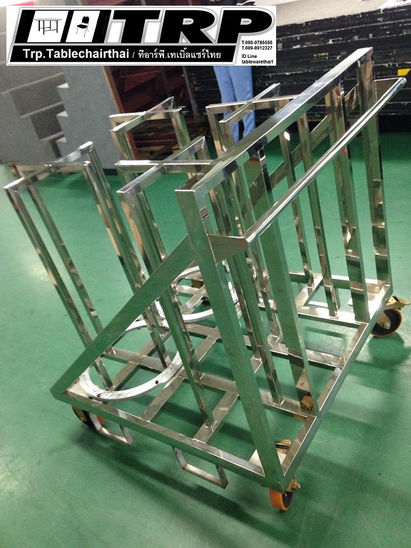 รถเข็นเลซี่ซูซาน รถเข็นกระจกโต๊ะจีน รถเข็น เก็บกระจก 70 cm 30-35 แผ่น รถเข็นเลซี่ซูซาน Lazy Susan Trolley 懒惰的苏珊 旋转玻璃餐桌 中式旋转玻璃桌套装 Trp.Lazysusanthai