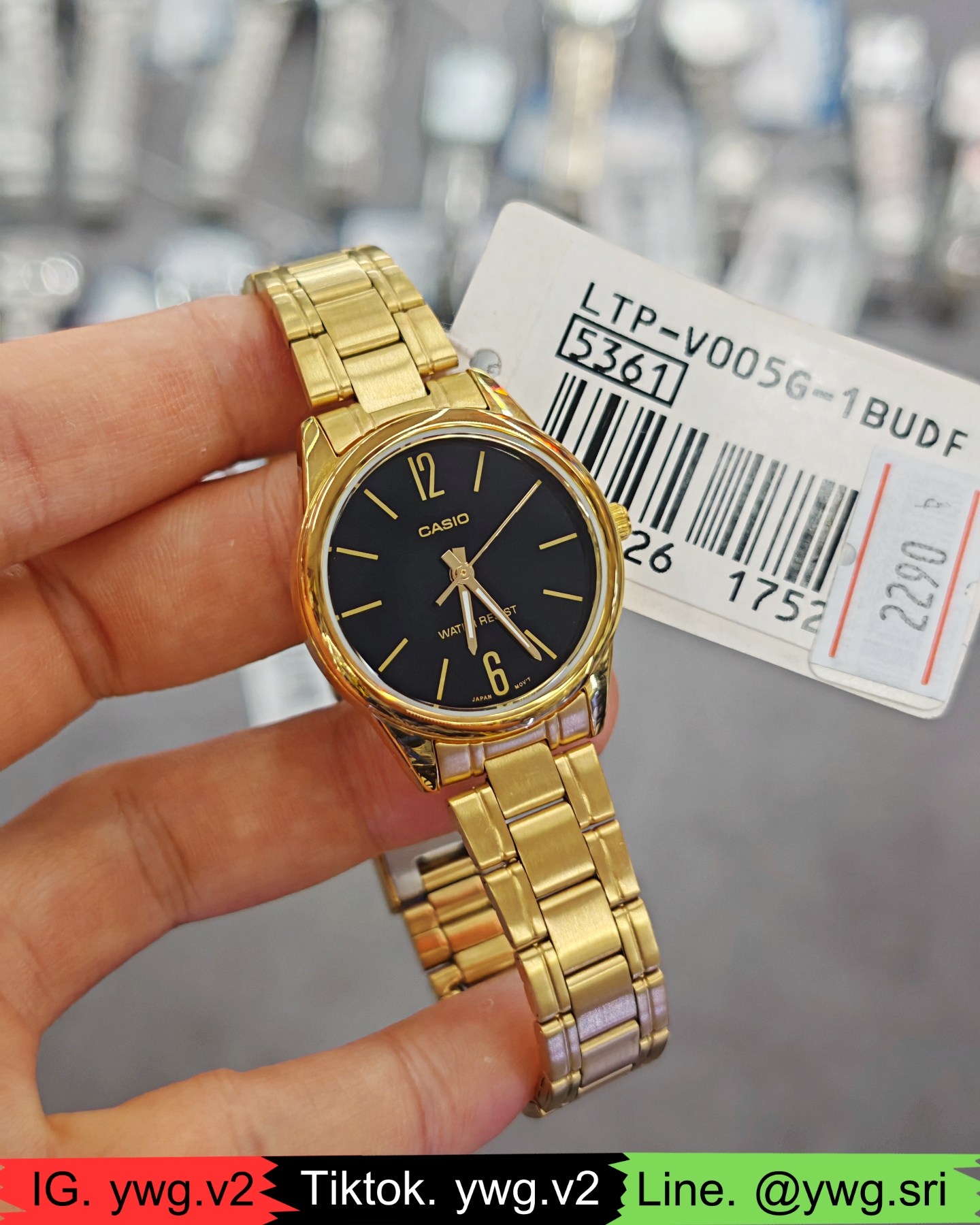 CASIO รุ่น LTP-V005G-1B