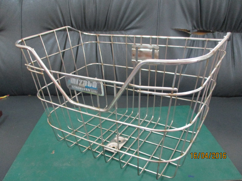 BK_014 ตะกร้า Miyata สแตนเลส