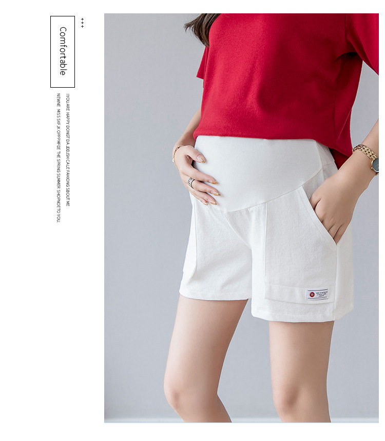 กางเกงคนท้องแฟชั่นเกาหลี ขาสั้น มากัน 5 สี มีผ้าพยุงครรภ์ ผ้านิ่มใส่สบายมากๆ M,L,XL,XXL