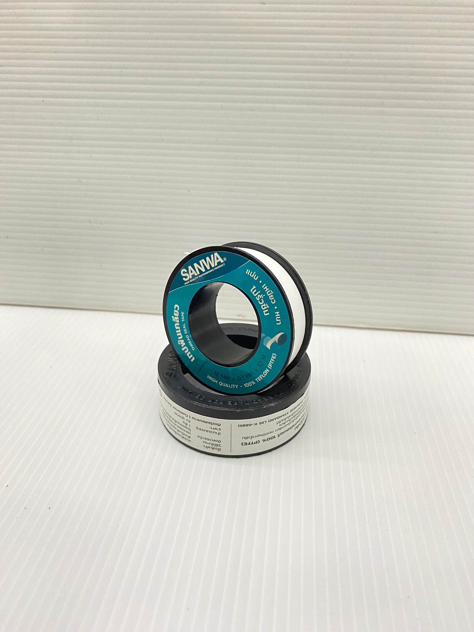 Sanwa เทปพันเกลียวซันว่า ของแท้ (Thread Seal Tape) เทปพันเกลียว ยาว 10 เมตร 12mm x 10m