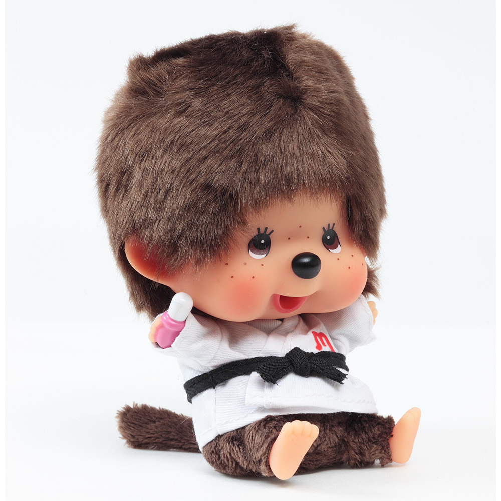 [PRE-ORDER] ตุ๊กตา ม่อนชิชิ นักยูโด Size 12 cm ม่อนชิชิคุง Monchhichi Let's Sports Judo Boy นำเข้าจากญี่ปุ่น レッツ！スポーツモンチッチ 柔道 男の子