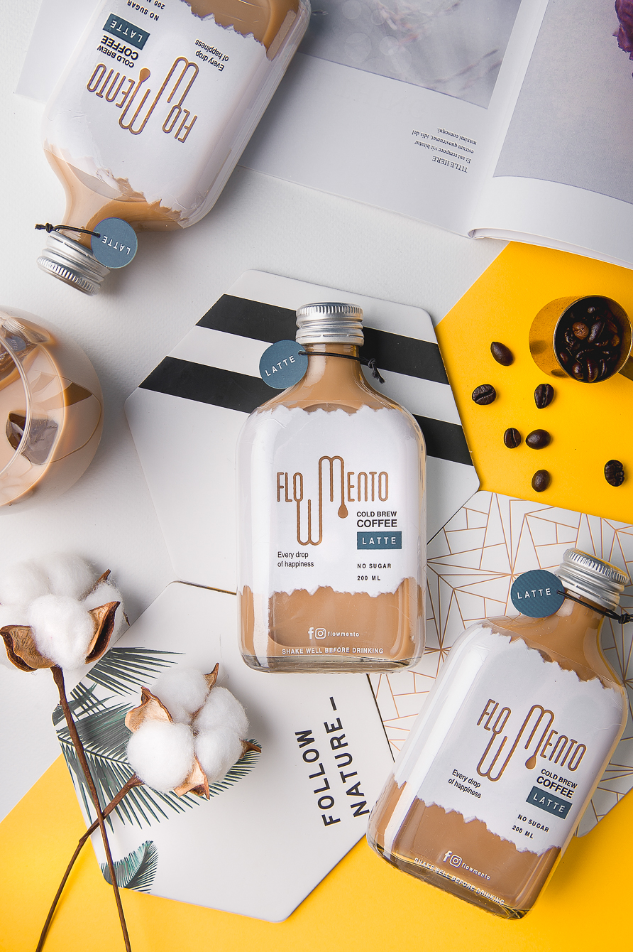 Flowmento Cold Brew Coffee Latte