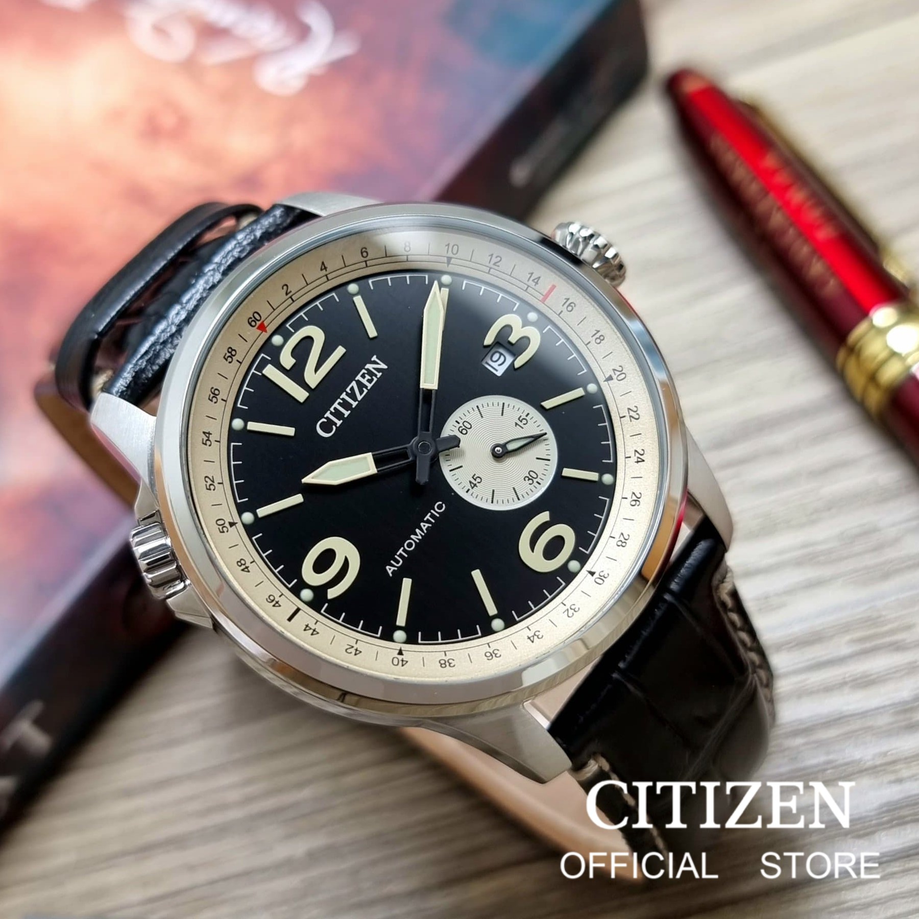 Citizen NJ0140-17E นาฬิกาผู้ชาย Automatic Men's Watch