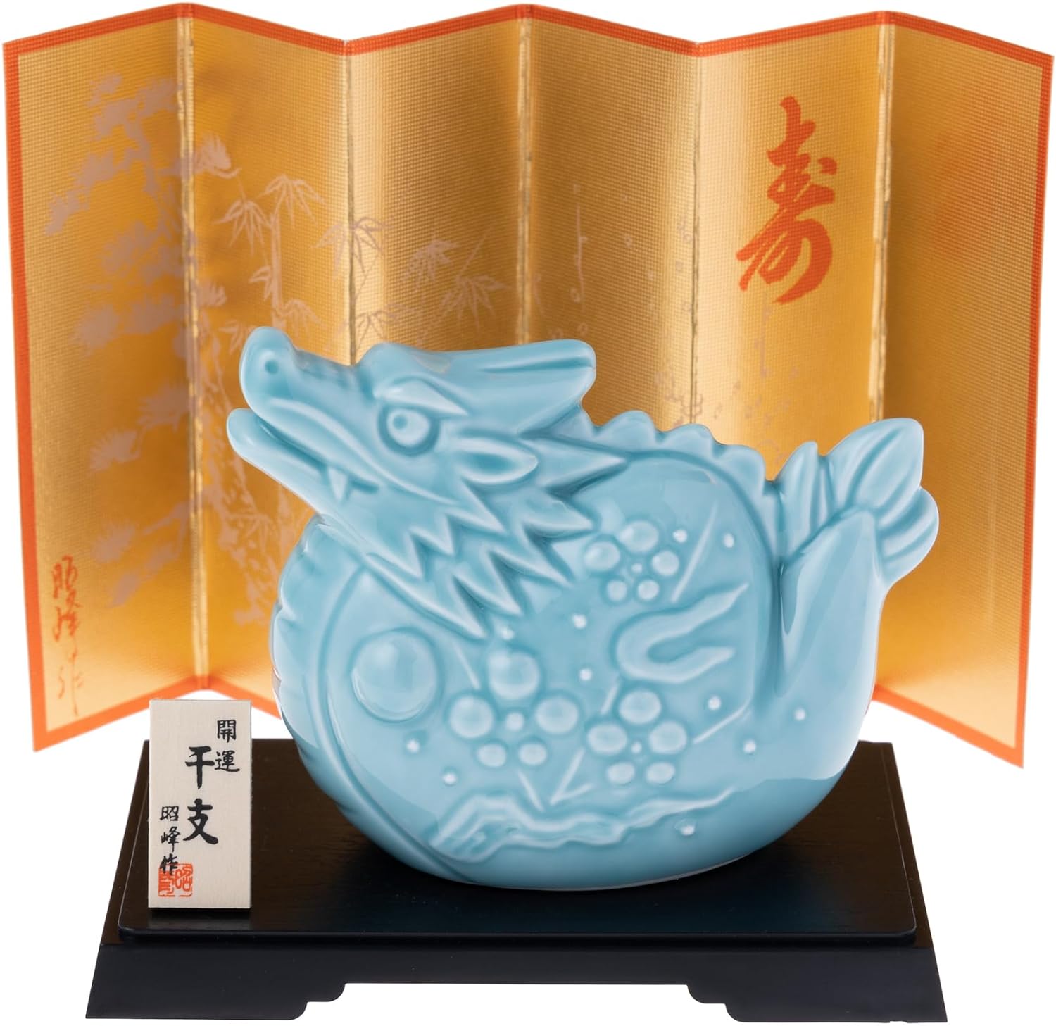 [PRE-ORDER] มังกรฟ้า ของมงคลญี่ปุ่น ฮวงจุ้ยโต๊ะทำงาน เสริมโชคลาภ ปีมังกร นำเข้าจากญี่ปุ่น ของตกแต่ง วันตรุษจีน Blue Dragon Zodiac 2024
