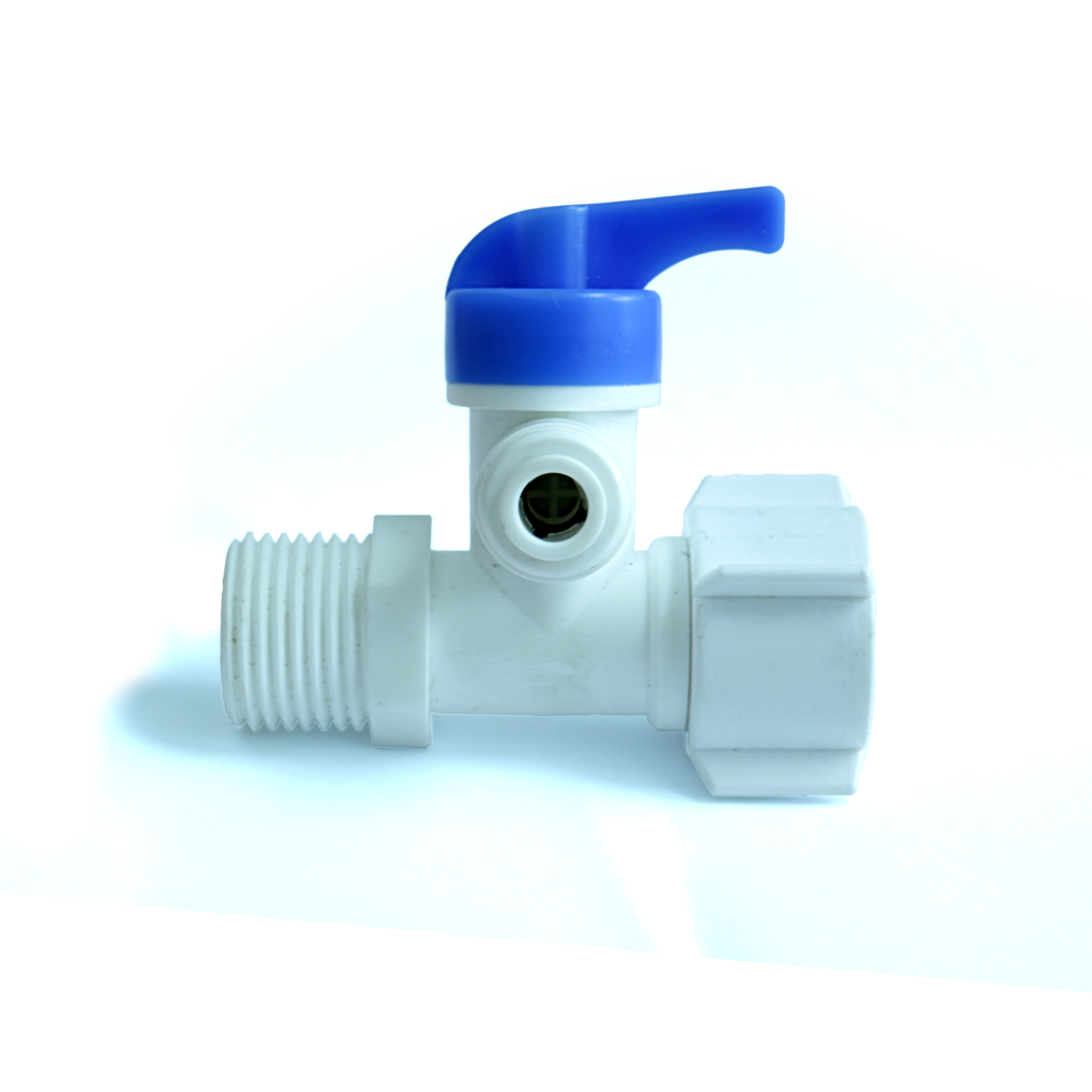 ข้อต่อสามทาง บอลวาล์ว (1/2" x 1/4") Plastic สวมเร็ว Speed Fit