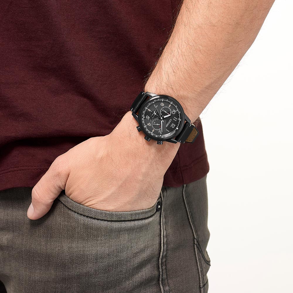 Citizen CA4425-28E นาฬิกาผู้ชาย Eco-Drive Chronograph Men's Watch