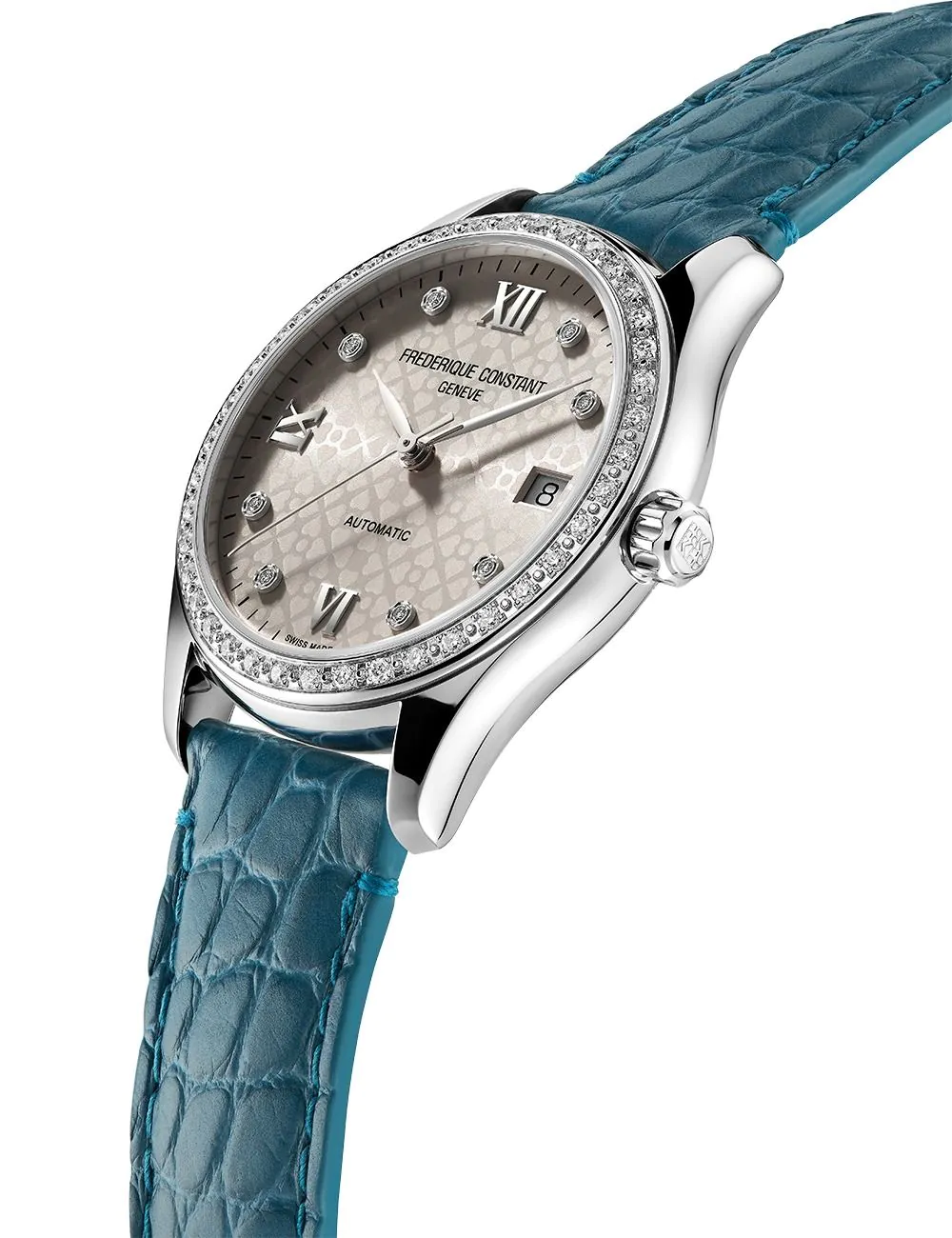 Frederique Constant FC-303LGD3BD6 นาฬิกาผู้หญิง Diamond Automatic Women's Watch