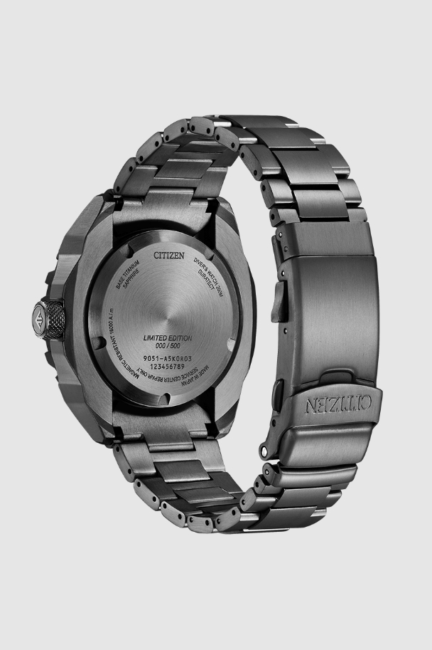 Citizen NB6008-82X นาฬิกาผู้ชาย Automatic Promaster Titanium Green Anaconda Limited 500pcs. Men's Watch