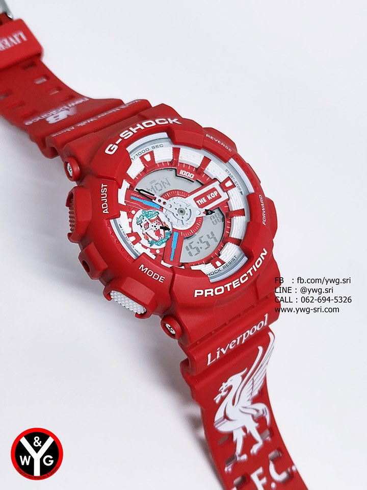 G-SHOCK CUSTOM Liverpool (GA-110) Set1