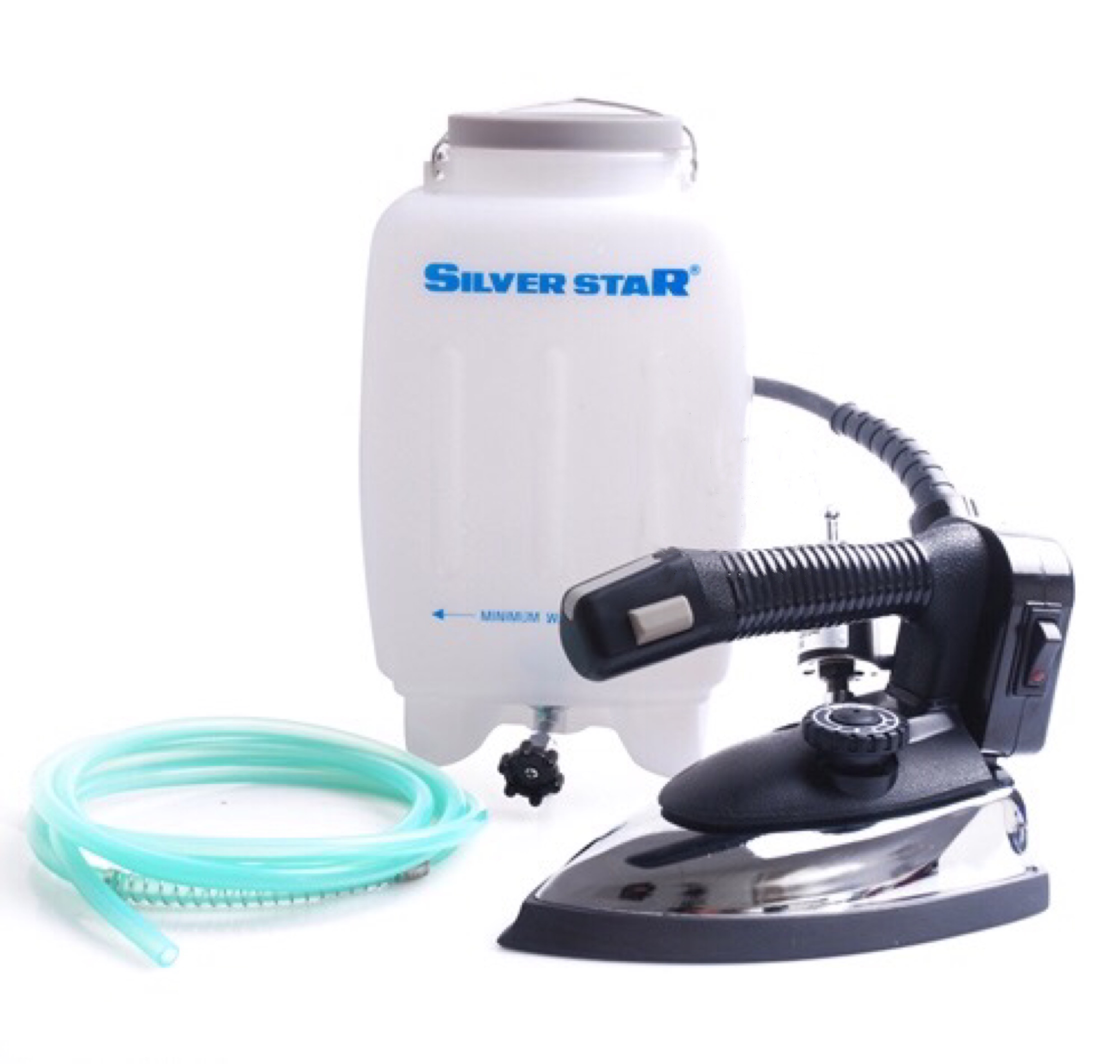 เตารีดไอน้ำSilverStar พร้อม!!หน้ากากเตารีด ES-94AL (หน้าใหญ่)