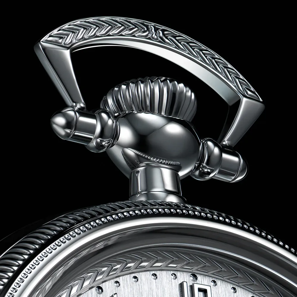 Bulova 96A325 นาฬิกาพก Bulova Archive Series Art Deco 150th Anniversary Pocket Watch Swiss Limited Edition of 350 Pcs.