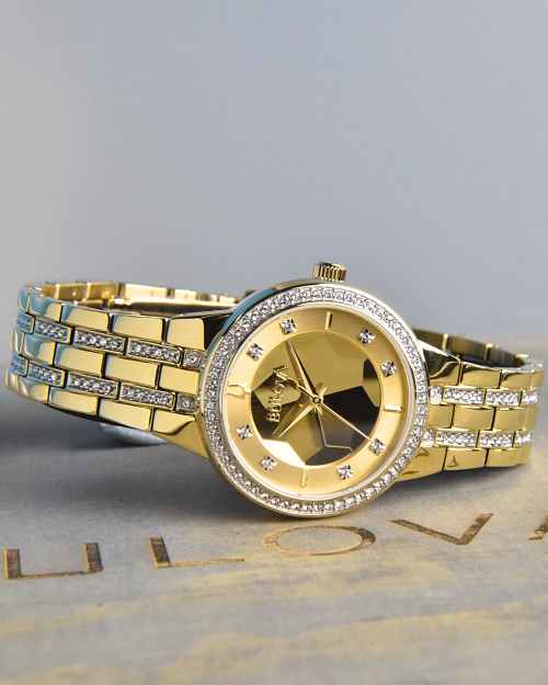 Bulova 97L176 นาฬิาผู้หญิง Phantom Quartz Women's Watch