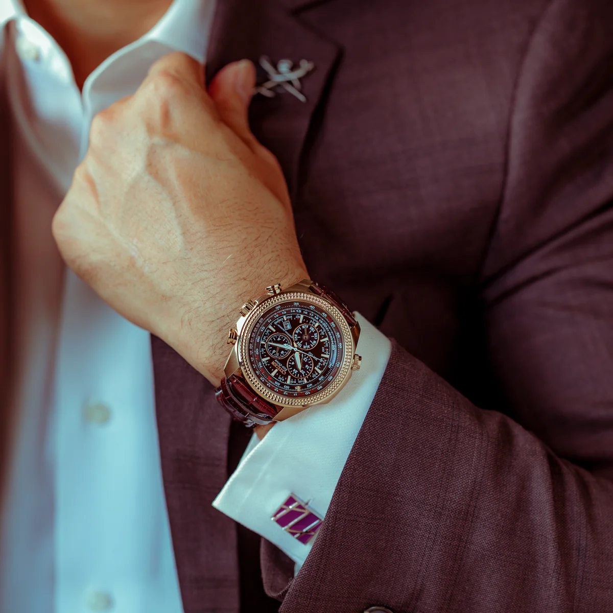 Citizen BL5403-03X นาฬิกาผู้ชาย Citizen Eco-Drive รุ่น BL5403-03X, Perpetual Calendar Chronograph Men's Watch