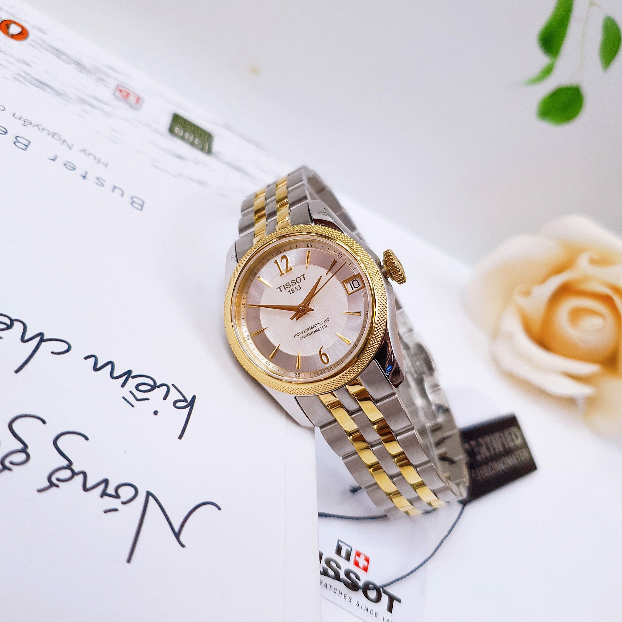 Tissot T108.208.22.117.00 นาฬิกาผู้หญิง T-Classic Ballade Automatic Women's Watch