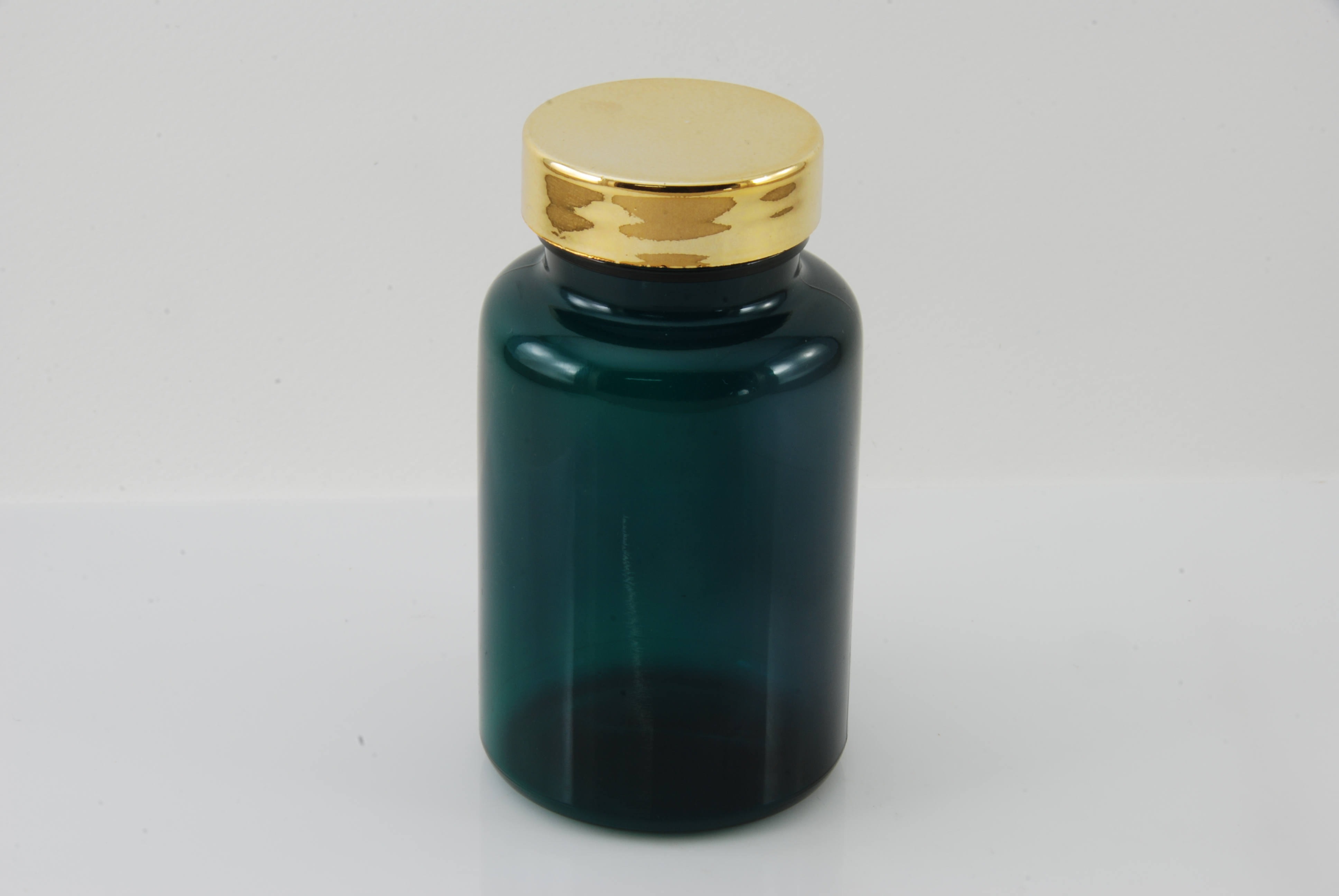 ขวดสาหร่าย 150 กรัม สีเขียว ฝาทอง แพคละ 20 ใบ