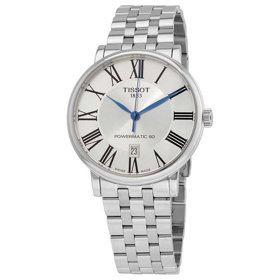 Tissot T122.407.11.033.00 นาฬิกาผู้ชาย Powermatic 80 Men's Watch
