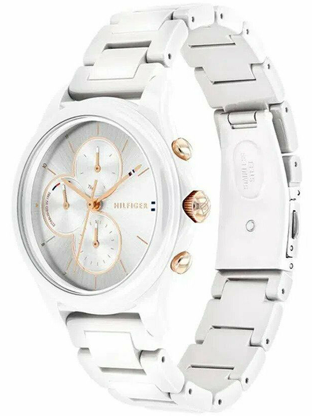 Tommy Hilfiger 1782262 นาฬิกาผู้หญิง Skylar Ceramic Quartz Women's Watch