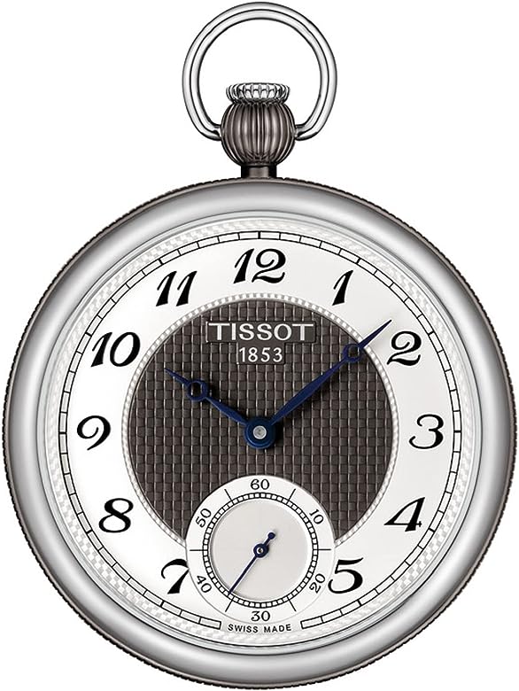 Tissot T860.405.29.032.00 นาฬิกาพก Bridgeport Lepine Hand Wind Pocket Watch