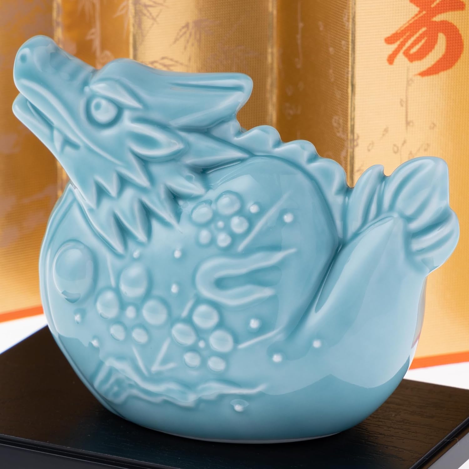 [PRE-ORDER] มังกรฟ้า ของมงคลญี่ปุ่น ฮวงจุ้ยโต๊ะทำงาน เสริมโชคลาภ ปีมังกร นำเข้าจากญี่ปุ่น ของตกแต่ง วันตรุษจีน Blue Dragon Zodiac 2024