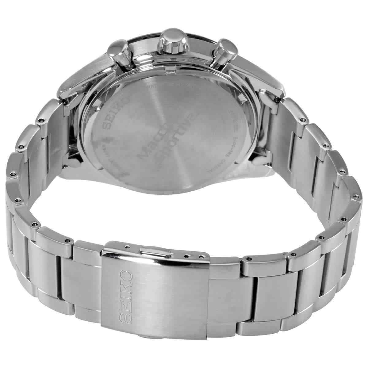 Seiko SSC803 นาฬิกาผู้ชาย Chronograph Solar Men's Watch