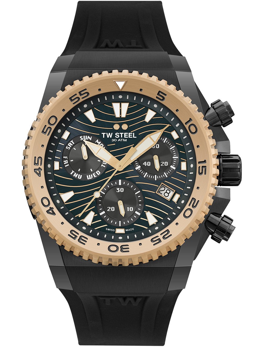 TW Steel ACE413 นาฬิกาผู้ชาย Ace Diver Chronograph Quartz Limited Edition 1000 Pcs. Men's Watch