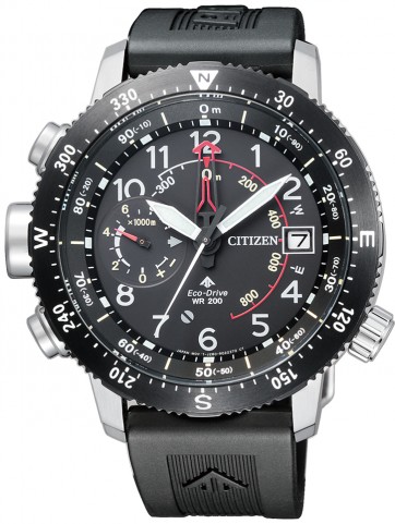 Citizen BN4044-15E นาฬิกาข้อมือผู้ชาย Eco-Drive Promaster Professional Altichron Multifunction Men's Watch