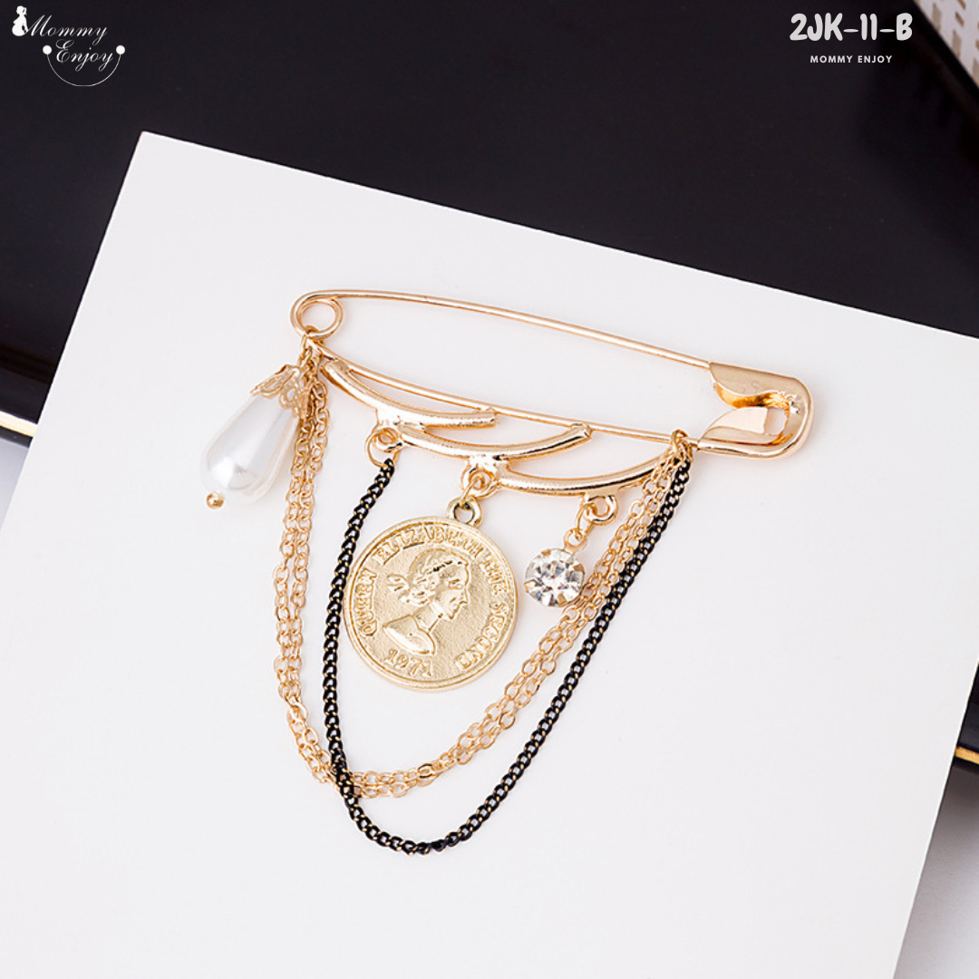 เข็มกลัดติดชุด ติดเพื่อความสวย หรือติดเพื่อความเชื่อสวยลงตัว เซตนี้ ตุ้งติ้งสวยมากค่ะ