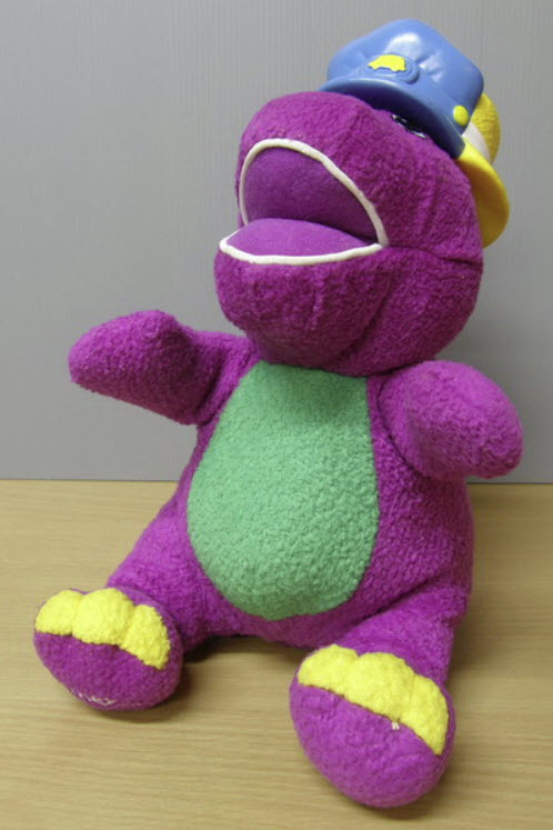 Barney ชุด Silly Hats Barney 3 อาชีพ ขนาด 10 นิ้ว (มือสอง)