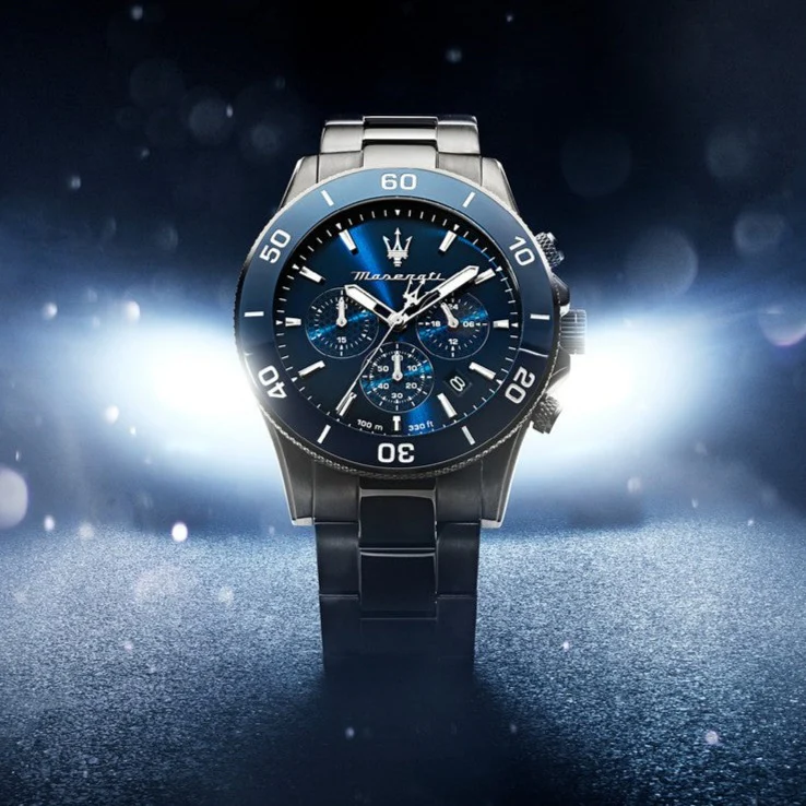 Maserati R8873600005 นาฬิกาผู้ชาย Competizione Chronograph Quartz Men's Watch